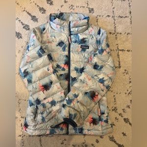 Girls Patagonia down sweater jacket